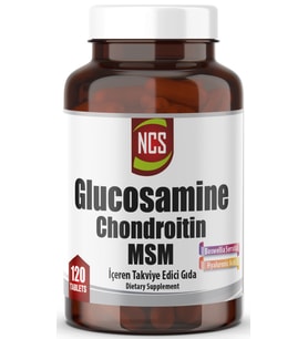 Ncs Glucosamine Chondroitin Msm Hyaluronic Acid 120 Tablet