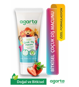 Doğal Çocuk Diş Macunu Çilekli 75 Ml