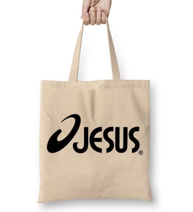 Jesus Christ 03 Bez Çanta Uzun Saplı