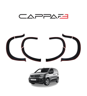 YENİ PARTNER ARACA ÖZEL ÇAMURLUK DODİK 8 PARÇA CAPPAFE 2021 2022 2023 2024 2025