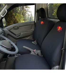 Hyundai H100 Siyah Penye Oto Koltuk Kılıfı - RED BULL Baskılı