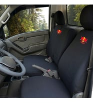 Hyundai H100 Siyah Penye Oto Koltuk Kılıfı - RED BULL Baskılı