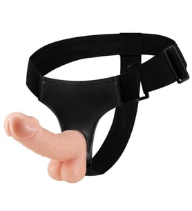 MorGece 18.5 cm Belden Bağlamalı Gerçekçi Strap-On