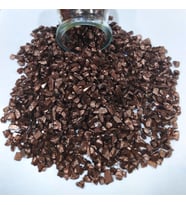 Tahtakale Toptancı Dekoratif Gerçek Cam Kırığı (4-8 MM Arlığında  50 GR) KahveRengi