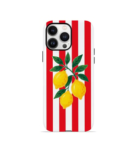 iPhone 14 Pro Max Vorian Çift Katmanlı MagSafe Kılıf Lemon Parade Red