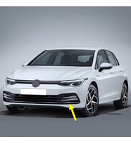 VW Golf 8 2020-2023 Ön Tampon Sol Izgarası Sensör Delikli 5H0853665J