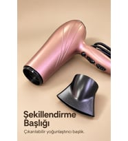 Lexroo Ayarlanabilir Fan ve Sıcaklık Kontrollü Fön Makinesi