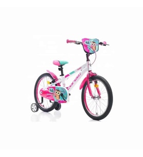 Corelli Swera 20 Jant Beyaz Pembe Yeşil Kız Çocuk Bisikleti 25CM Kadro (5-7 Yaş)