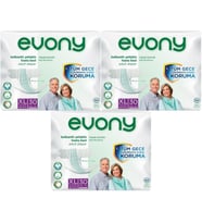 Evony Hasta Bezi Yetişkin Bel Bantlı Tekstil Yüzey Ekstra Büyük (XL) 90 Adet (3PK*30)