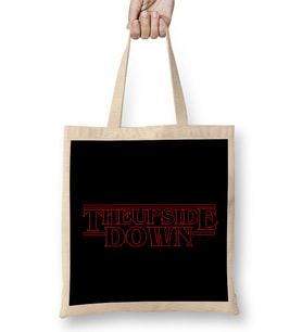 The Upside Down Stranger Things Bez Çanta Uzun Saplı