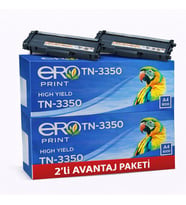 TN-3350 / Brother MFC-8950DW Muadil Toner - 2'li Avantaj Paket