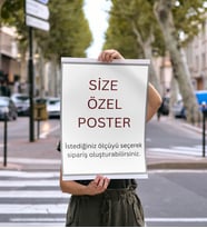Kişiye Özel Poster Baskı  Çerçevesiz Poster  Dijital Baskı  Fotoğraf Baskısı (Çok Renkli)