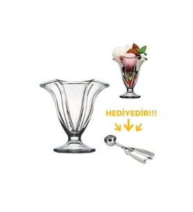 6'lı Dondurma ve Tatlı Kasesi, Hediyeli, Şık ve Kullanışlı Set