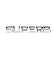 SKODA SUPERB UYUMLU BAGAJ YAZISI KROM 2010-2015 3T0853687T2ZZ