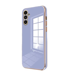 Samsung Galaxy A55 5g Kılıf Volet Silikon - Mavi