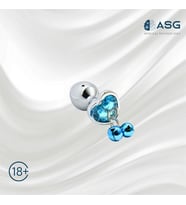 ASG MEDICAL Metal Kalpli ve Zilli Anal Plug