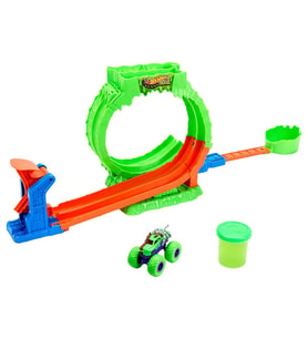 Hot Wheels Mutant Kaosu Çemberde Yarış Oyun Seti JMK91