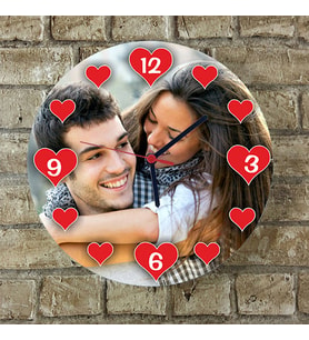 Kişiye Özel Duvar Saati, sevgiliye hediye, yıldönümü hediyesi, doğum günü hediyesi, geçmiş olsun hediyesi, hediye, farklı hediye, ilginç hediye, tablo,yeni iş hediyesi