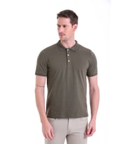 Hatemoğlu Haki GL 112301 Basıc Polo Pike T-shırt