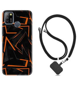 INFINIX Smart 4 5 6 Zero 8 S5 Pro Kılıf Boyun Askılı Silikon Zigzaglar 1651