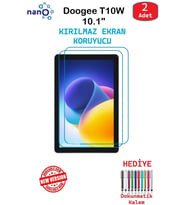 Doogee T10W 10.1" İçin Nano Ekran Koruyucu 9h Esnek 2 ADET