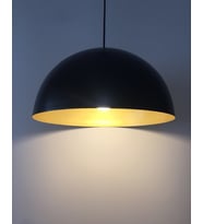 MYLİGHTS RETRO RUSTİK METAL TEKLİ SARKIT AVİZE  40 CM (Siyah)