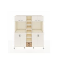 Kronos Dolap 14 Raflı 2 Çekmeceli 2 Askılı 220x59x243 Aytaşı-Aytaşı/Çam