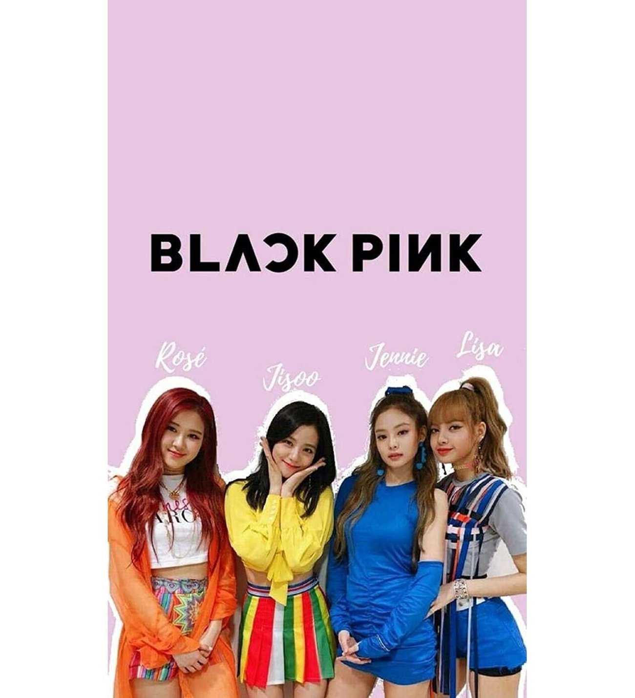 Blackpink(rose-lisa-jennie-jisoo) Defter 1 Adet A4 Boyutu 21*29 Cm