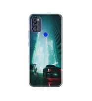 Reeder P13 Blue Max 2021 Kılıf Silikon Desen Night Cars 1619