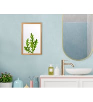 BK Home Banyo Dekoratif Retro Ahşap Tablo-14