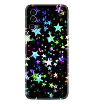 General Mobile GM 23 Kılıf Silikon Desen Özel Seri Yıldızlar 1601