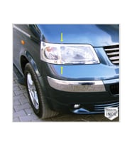 VW T5 Transporter Krom Far Çerçevesi 2 prç. 2003-2010 P.ÇELİK