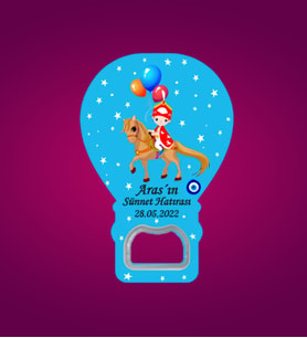 Açacak Balon Magnet Tarihli Sünnet Hatırası