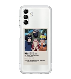 Samsung Galaxy A04S Uyumlu Naruto Anime Desenli Şeffaf Telefon Kılıfı