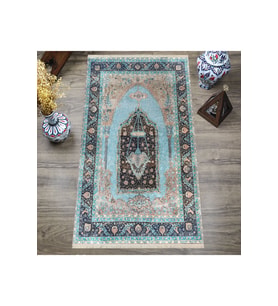 Dijital Baskılı, Yıkanabilir, Yumuşak Dokulu Çocuk ve Yetişkin SECCADE 65x115 cm  S-DOT-sc07