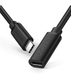 MT01925 Thunderbolt 3 Type-C Erkek to Type-C Dişi Uzatma Kablosu 50 cm