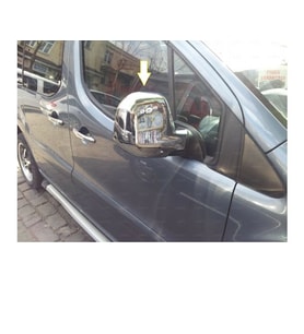 Peugeot Partner Tepee Krom Ayna Kapağı 2 prç. 2008-2012 P. Çelik