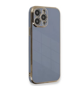iPhone 15 Pro Kılıf Volet Silikon - Mavi