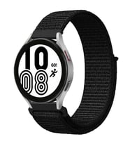 Huawei Watch GT 6/5/4/3/2 Pro 46mm Ultimate SE Elite Kordon Hasır Band (Siyah)