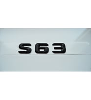 MERCEDES S63 UYUMLU YAZI SİYAH W222