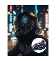 IPX6 Su Geçirmez Intercom 1000m Bağlantı 1000mAh Batarya RGB Işıklı