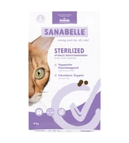 Sanabelle Yeni Ambalaj Glutensiz Tahılsız Sterilised Kısır Kedi Maması 8 kg