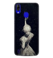 Reeder P13 Blue Kılıf Desenli Silikon Star Woman