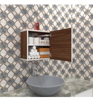Kenzlife banyo ecza dolabı susanin cvz 39*39*20 mutfak komodin (m) kapaklı arkalıksız (Karışık)