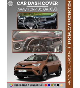 TOYOTA RAV4 XA40 (2013-2018) Torpido Örtüsü Panel Halısı Torpido Koruma Tam Uyum UV Koruma Kaymaz