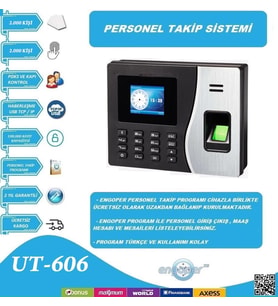 PERSONEL TAKİP SİSTEMİ PARMAK İZİ YAZILIM KURULUM EĞİTİM DAHİL