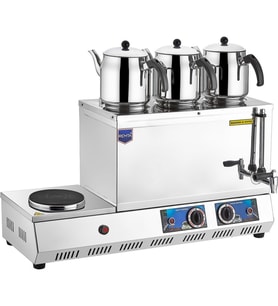 Remta K3255 Model Üç Demlikli Çay Ocağı