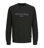 JACK JONES Premium Yazılı Erkek Bisiklet Yaka Sweatshirt 12261873