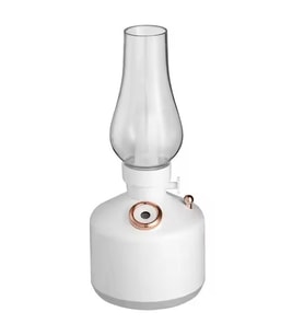 Çeşithane Vintage Lamba Aroma Difüzör Ultrasonik Hava Nemlendirici LED Işıklı