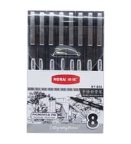 Nora Teknik Çizim Kalemi 8li Seti Dereceli Kalem Set